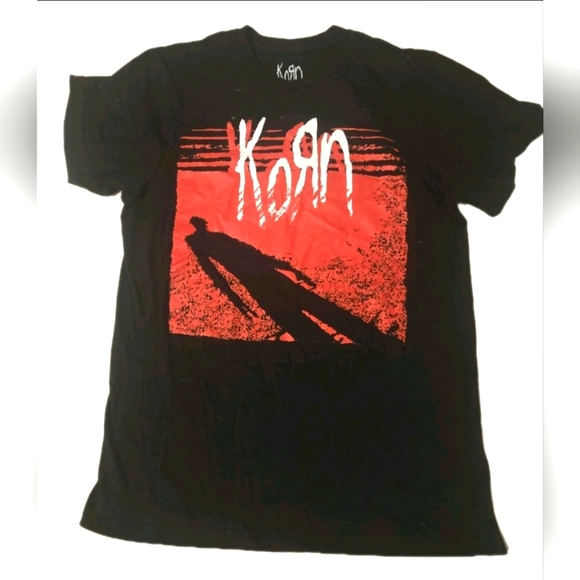 Korn Black and Red Graphic T-Shirt for Men Size S - Picture 1 of 2